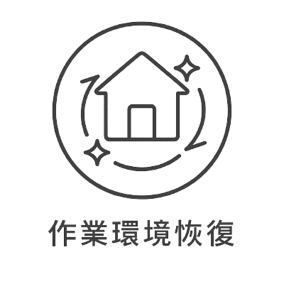 清洗冷氣機與洗衣機後恢復現場原樣
